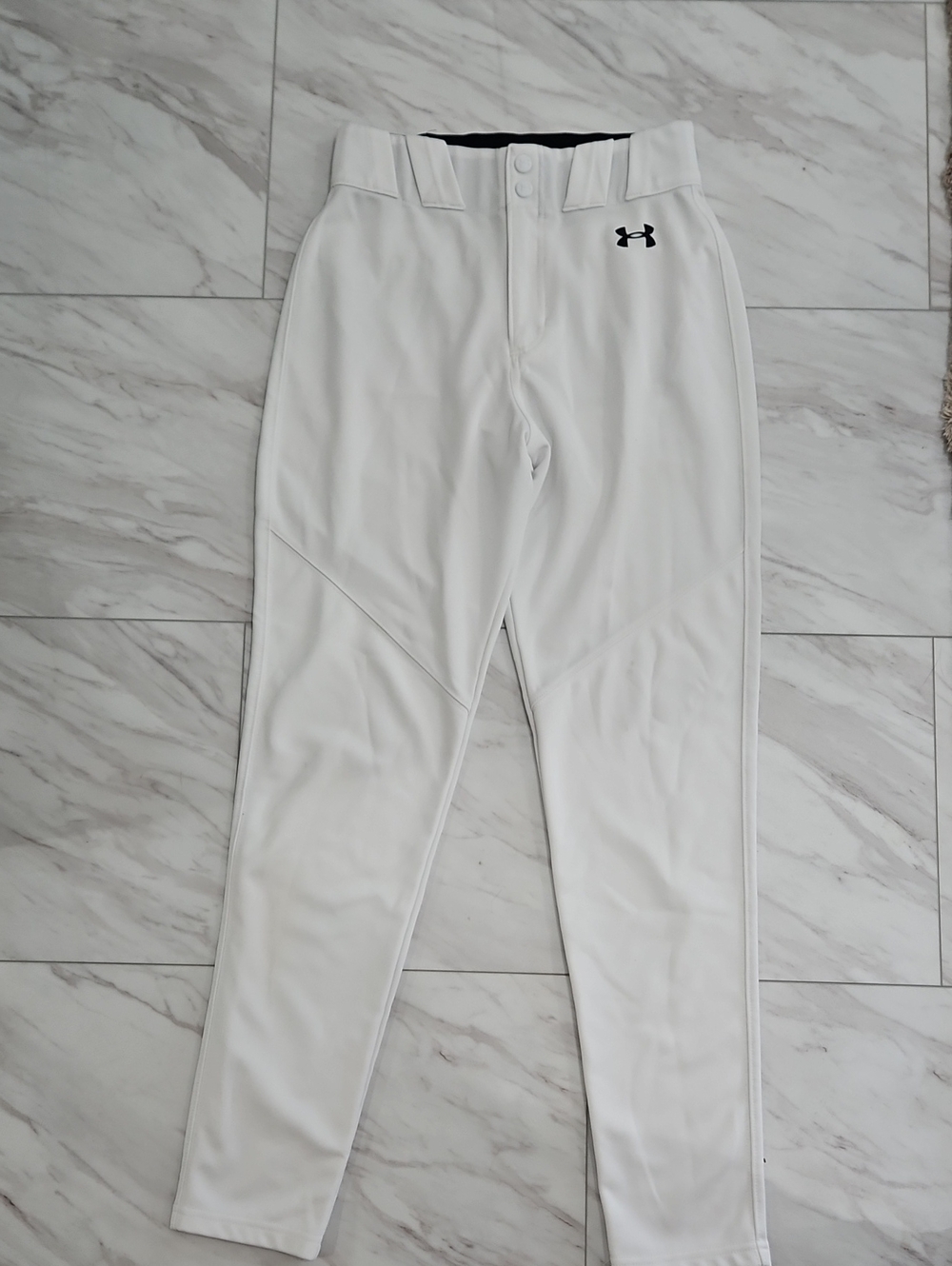 Under Armour White Baseball Pants